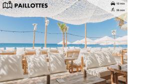 Maisons de vacances Maison de village - Centre Perols, terrasse, wifi - Rue calme : photos des chambres