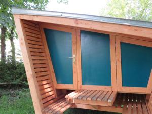 Campings Camping eco-touristique et tiers-lieu apprenant - KERBOUZIER : Petite Chambre Double