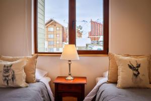 HOM I Valle Nevado de Lujo 4D3B Ski in-out Piscina