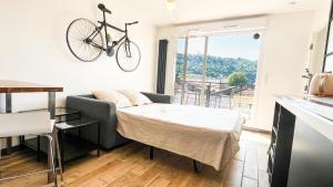 Appartements Au petit Velo de Vienne - Balcon, Vue Panoramique & Parking gratuit : photos des chambres