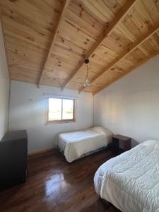 Cabaña con vista al volcán