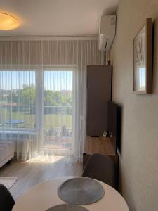 Bright studio apartment in Palanga-AC-Balcony-Self check-in