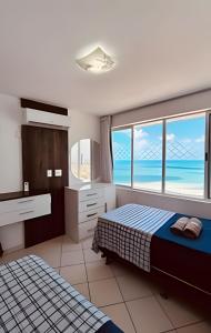 Elegante APT com vista para o mar de Ponta Negra