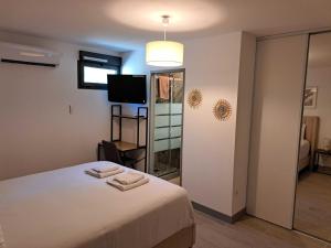 Maisons de vacances Pacific Green-80M2-Clime-2 big Suites-Parking prive 2 cars-Jardin-Confort : photos des chambres