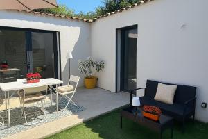 Maisons de vacances Maison moderne jardin piscine et parking prives, pres d-Aix Centre : photos des chambres