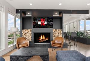 W413 Stylish Luxury 1Bedroom In Downtown Minneapolis, Minutes From Minneapolis Convention Center & US Bank Arena