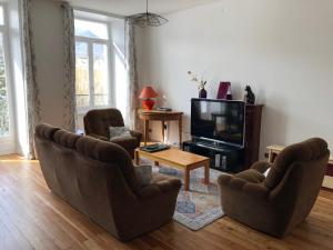 Appartements Appartement dans villa mexicaine centre ville Barcelonnette : photos des chambres