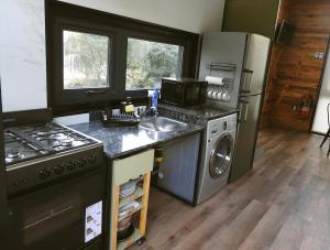 Cabaña Kunl Villa La Angostura moderna y accesible