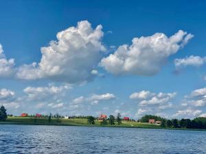 Domek, caravaning nad jeziorem, Giże