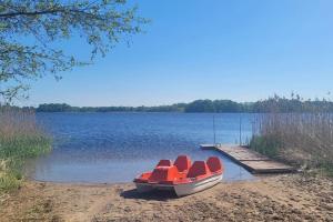 Domek, caravaning nad jeziorem, Giże