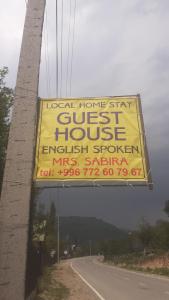 Sabira guest house English spoken