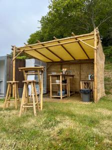 Tentes de luxe Lodg'ing Nature Camp Presqu'ile Crozon : photos des chambres