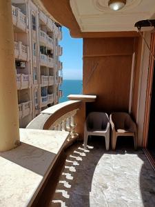 شقة بانوراما بحر المندرة اسكندرية للعائلات فقط