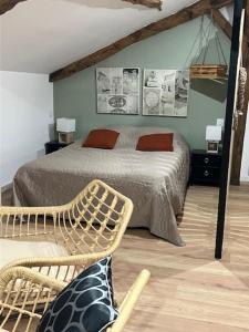 Maisons de vacances Maison a la campagne : photos des chambres