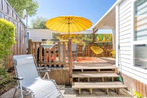 Camping à 300m de la plage La Pege