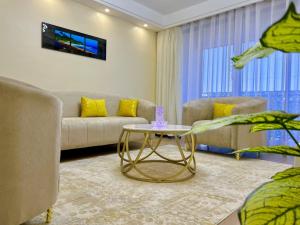 executive catchy two bedroom with `unbeatable city scenic views and heated swimming pool and well equipped gym and ample parking space and unbeatable city scenic views