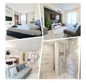 Appartements Appartement proche mer, climatise, netflix : Appartement 2 Chambres avec Balcon