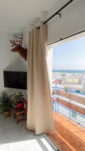 Apto luminoso con vistas al mar