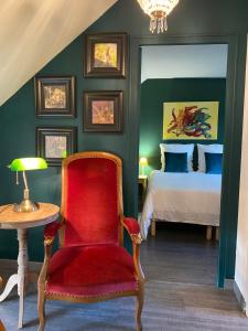 B&B / Chambres d'hotes L'Hotie de Broceliande, au coeur des sites naturels et legendaires : photos des chambres