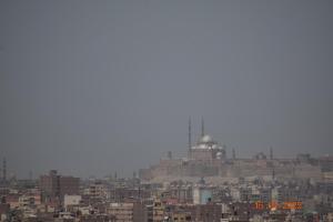 Nile,Pyrimad,and Citadel view in Maadi