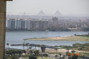 Nile,Pyrimad,and Citadel view in Maadi