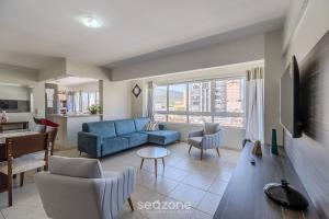 Apto Charmoso a 550m da Praia Perequê - RNE0301