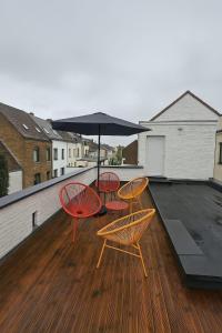Stylish flat with rooftop in Ixelles