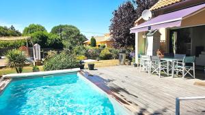 Villas La Baule Charmante Villa avec piscine proche plage : photos des chambres