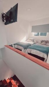 cabaña centrica con vista al rio