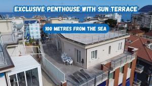 Exclusive Penthouse, Sea View, 100m from the beach