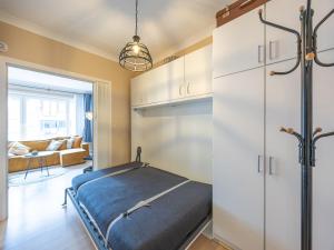 Retro studio with sleeping area