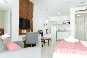 F614 Flat aconchegante com ótima localização