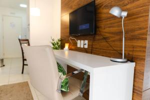 F209 Flat aconchegante com estacionamento incluso e wi fi