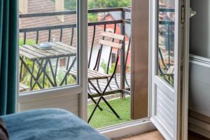Appartements Le Leon 14 Joli studio avec balcon situe a Dieppe : photos des chambres