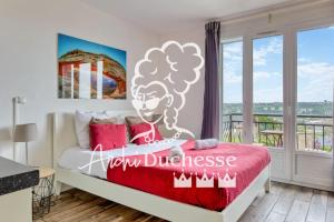 Le Léon 15 charmant studio avec balcon vue mer situé à Dieppe