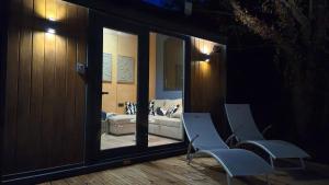 Maisons de vacances Tiny house Dome jacuzzi privatif : photos des chambres