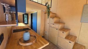 Maisons de vacances Tiny house Dome jacuzzi privatif : photos des chambres