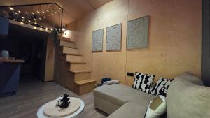 Maisons de vacances Tiny house Dome jacuzzi privatif : photos des chambres