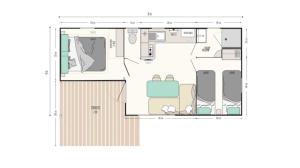 Campings Camping 3 etoiles - Piscine - ccbbhhe : photos des chambres