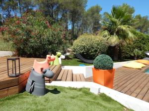 Villas Grande Villa avec piscine et spa proche de Montpellier et des plages : photos des chambres