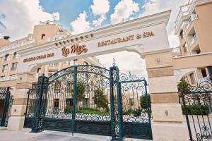 On the sand near the sea