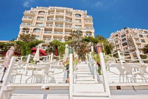 On the sand near the sea