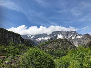 Bergromantik Ferienwohnung Charme mit einer Infrarotkabine und Bergblick
