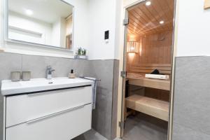 Dorumer Sielhuus 20 mit Sauna und Balkon