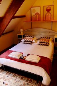 Maisons de vacances Charme & comfort, Terrace, 5 minutes by boat from Lorient : photos des chambres