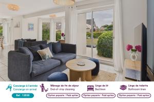 Maisons de vacances A 200m des plages - Maison pour 8 - Vue mer : photos des chambres