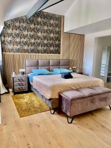 Appartements Penthouse de 170m2, 6 personnes avec jacuzzi et proche de Paris et Disney : photos des chambres