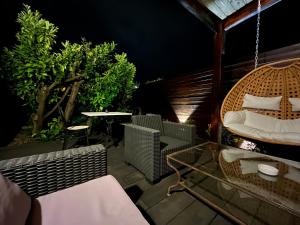 Maisons de vacances Studio Luxe + jardin et terrasse : photos des chambres