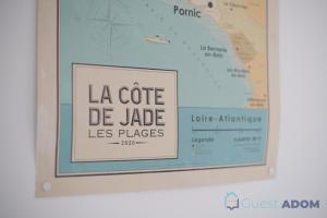 Appartements L'Amiral -500m Plage des Carres- Parking : Appartement