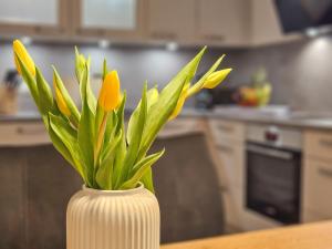 Ankerpunkt Südost - Ferienwohnung mit Garten und Sauna